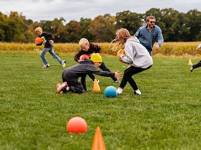 Relay Races at Jellystone Park™ Frankenmuth