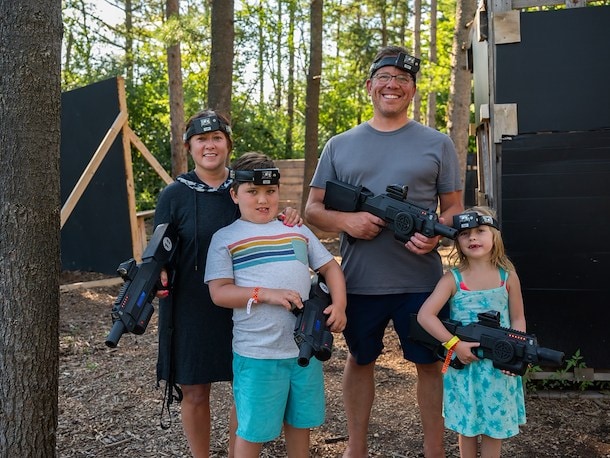 Laser Tag nearby Jellystone Park Caledonia