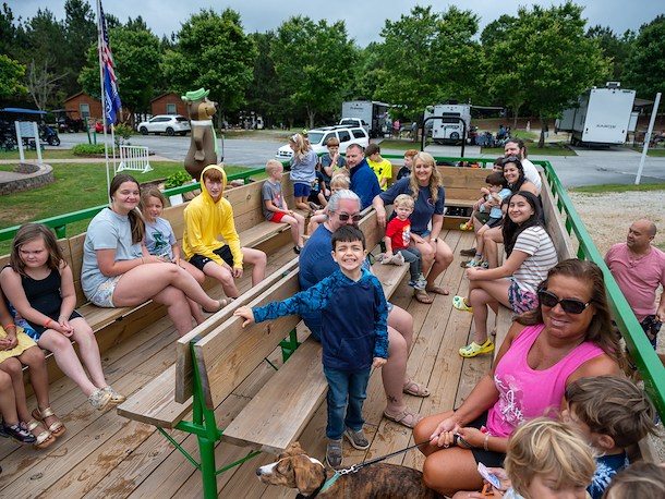 Wagon Rides at Jellystone Park™ West Georgia