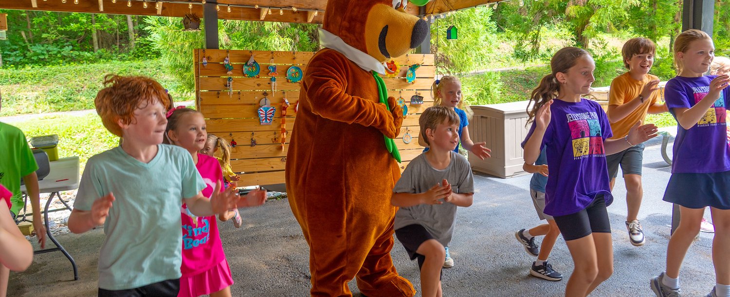 Activities and Characters in Jellystone Park™ Pigeon Forge