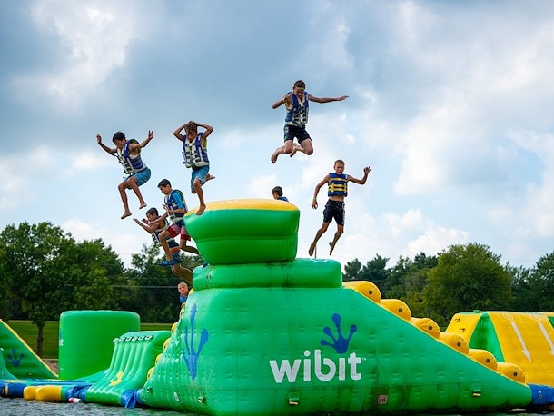 Floating Obstacle Course