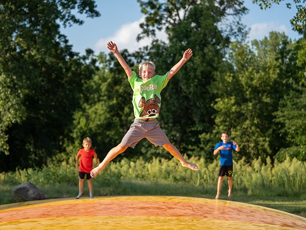 Jumping Pillow