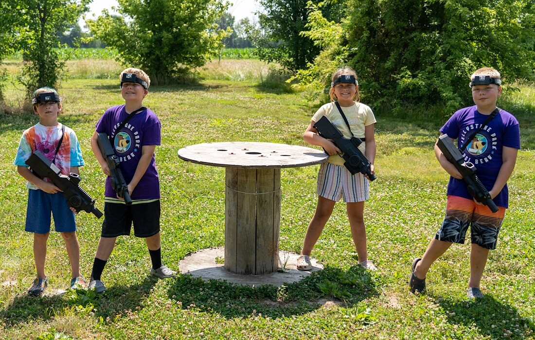 Laser Tag at Jellystone Park™ Western Illinois