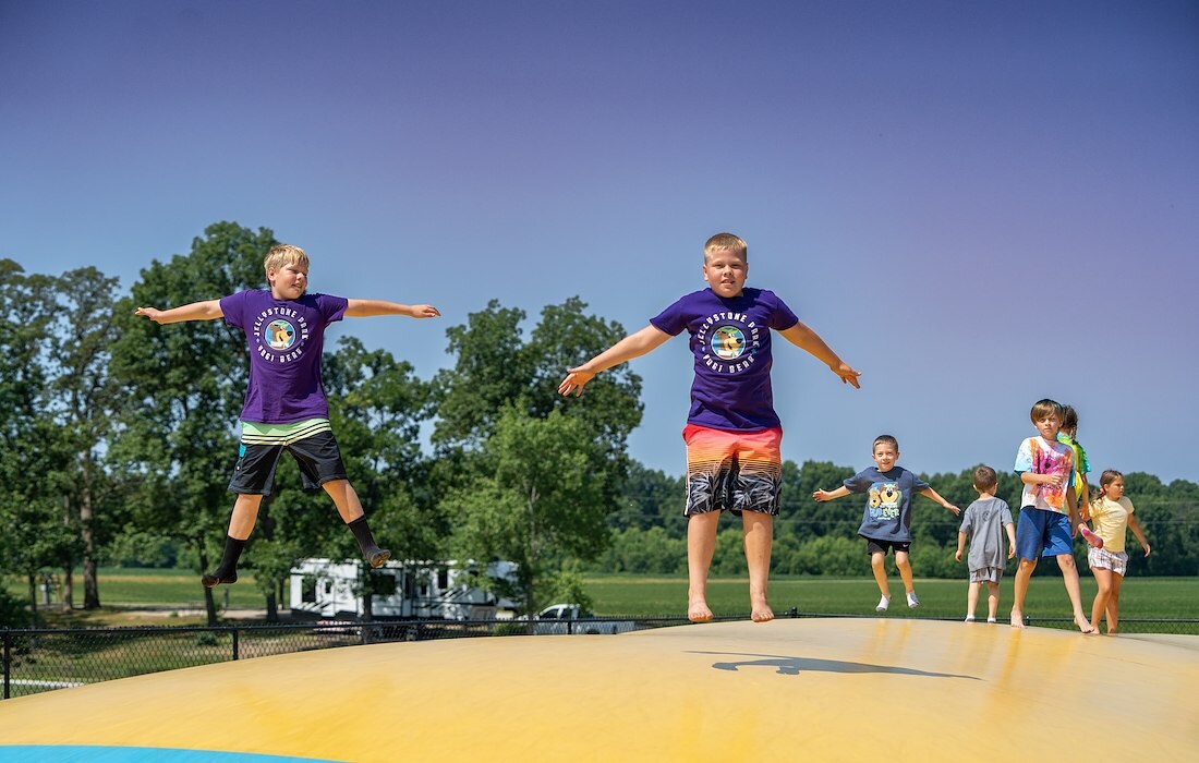  Jumping Pillow at Jellystone Park™ Western Illinois