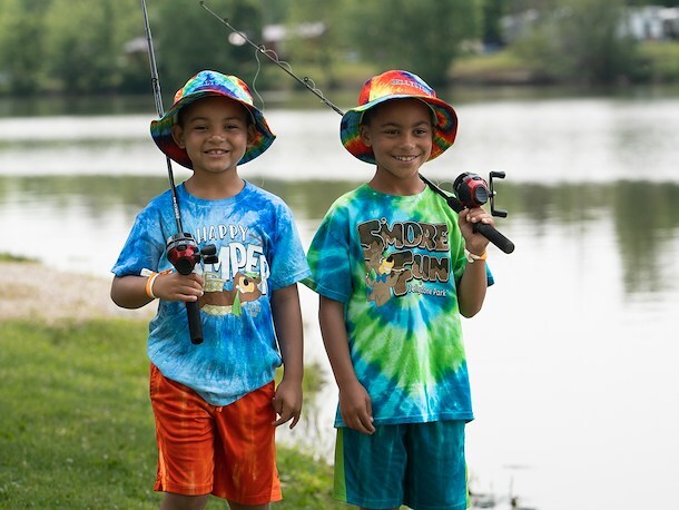 Fishing nearby Jellystone Park, Caledonia