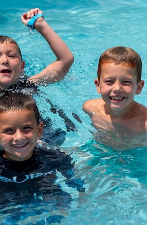 Swim, splash and play for hours!