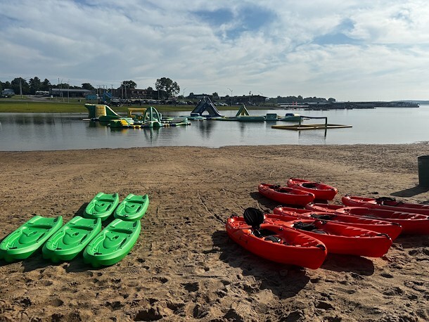 Kayaking at Jellystone Park™ Lake Eufaula