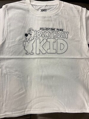 Jellystone Park Birthday Tie-Dye T Shirt at Jellystone Park™ Tabor City