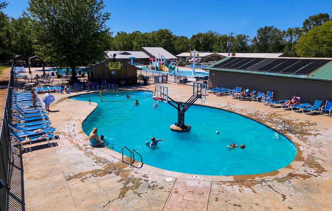 Fun and excitement in the water, Jellystone Park™ Barton Lake