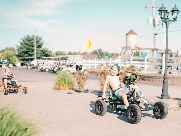 Pedal Cart Rentals at Jellystone Park™ Barton Lake