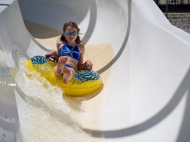 Water Slides at Jellystone Park™ Barton Lake