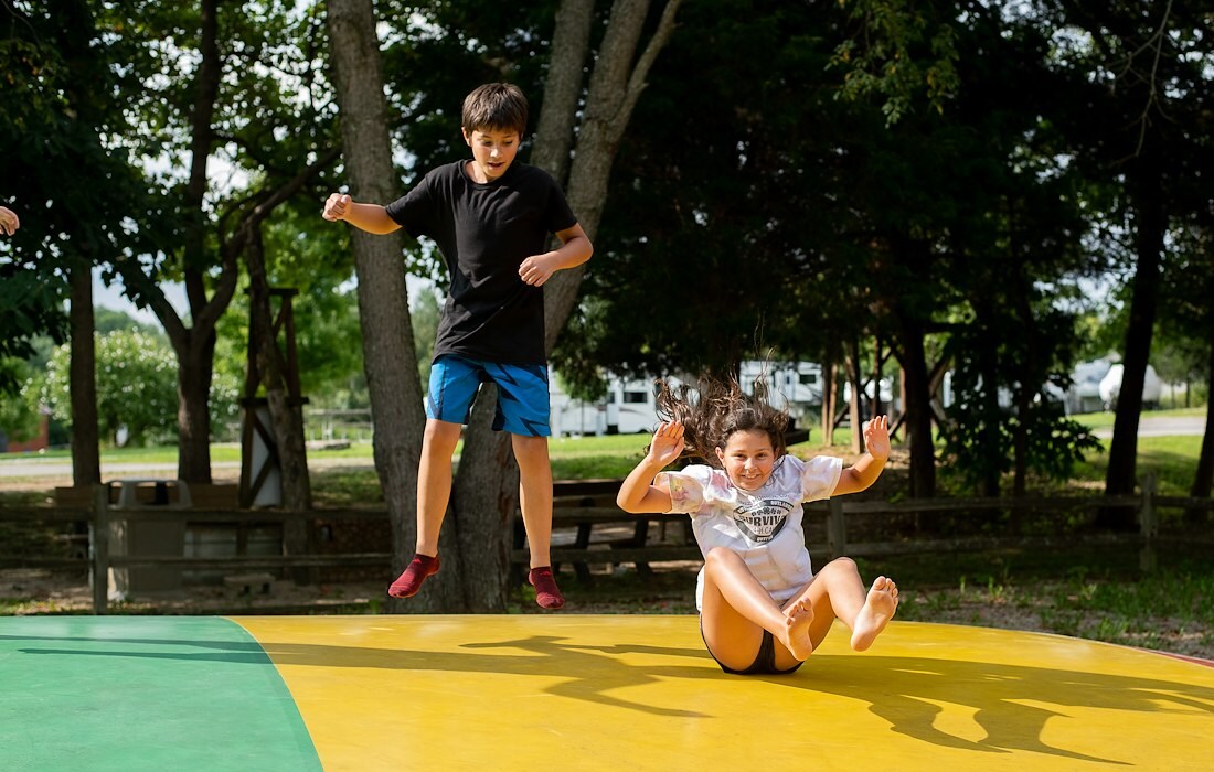 Feel like you’re flying at Jellystone Park™ Lake Monroe