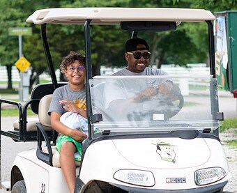 Golf Cart Rentals in Jellystone Park™ Lake Monroe