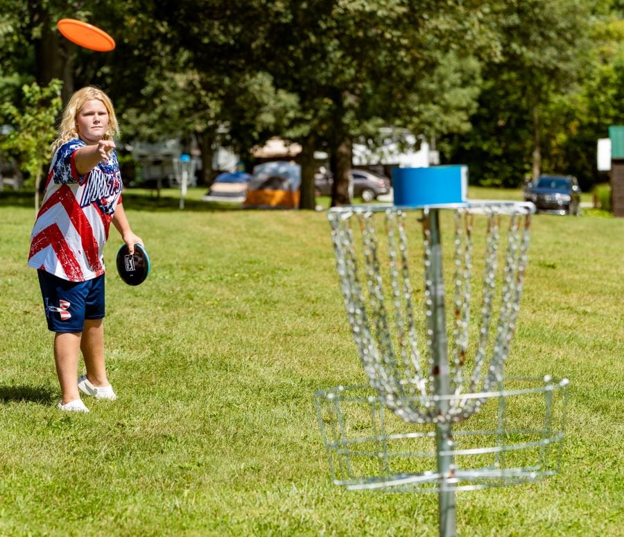 9 Hole Disc Golf at Jellystone Park™ Indianapolis East