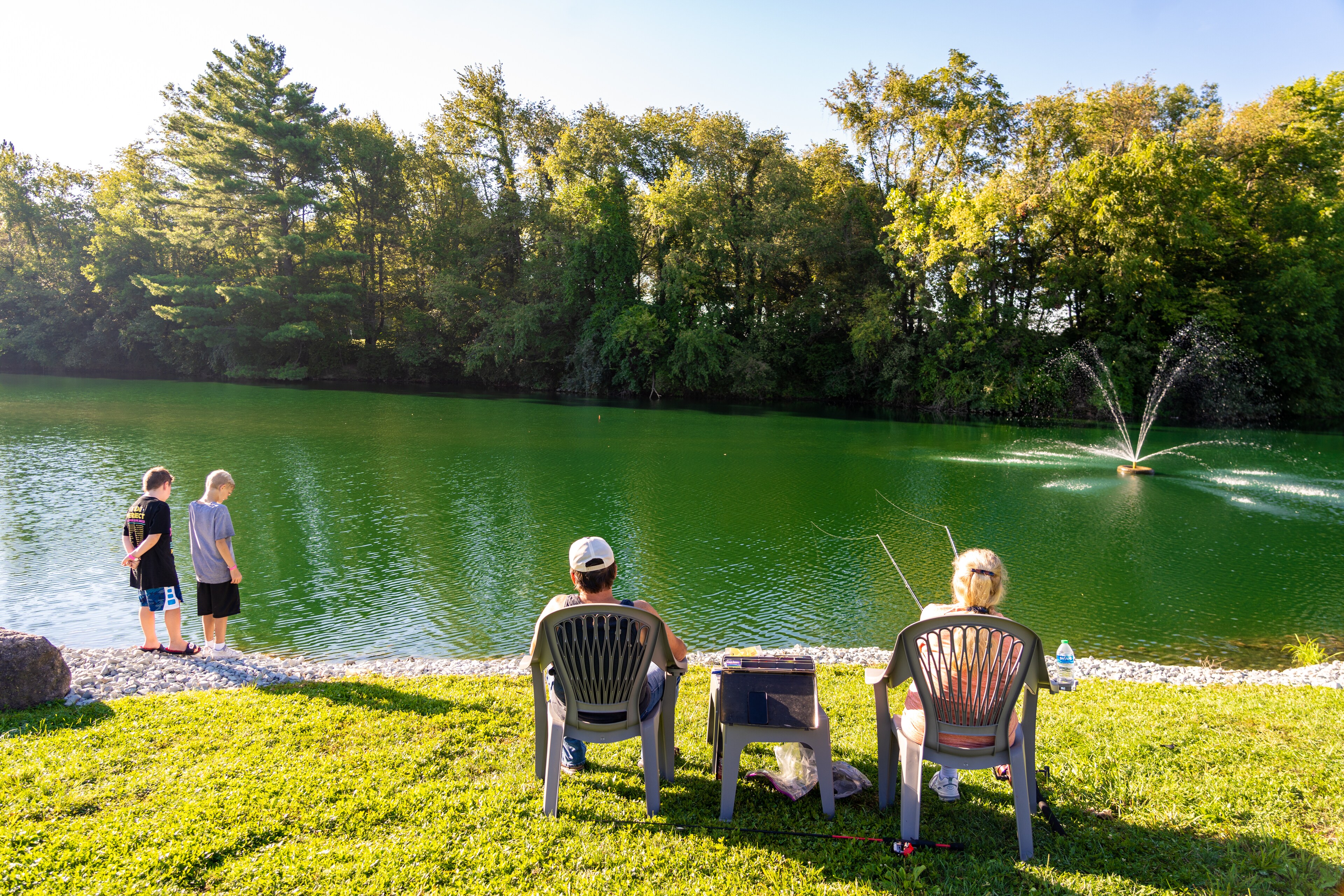 Fishing at Jellystone Park™ Indianapolis East