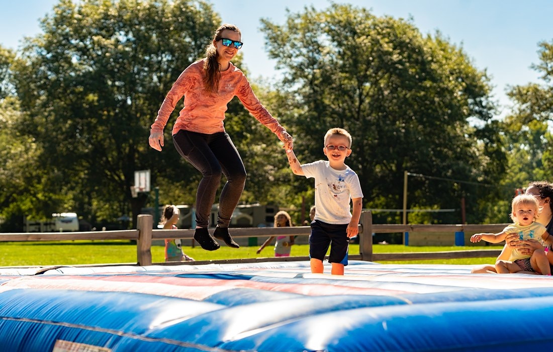 Bounce, leap, and play all day!