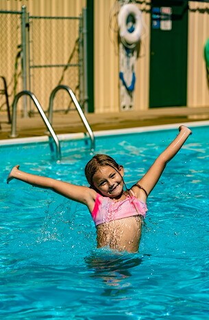 Cool off with refreshing poolside splashes.