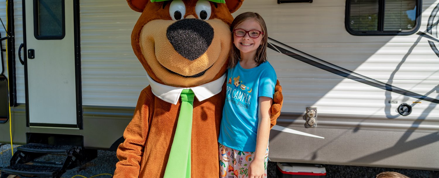 Character Interactions of Jellystone Park™ Indianapolis East