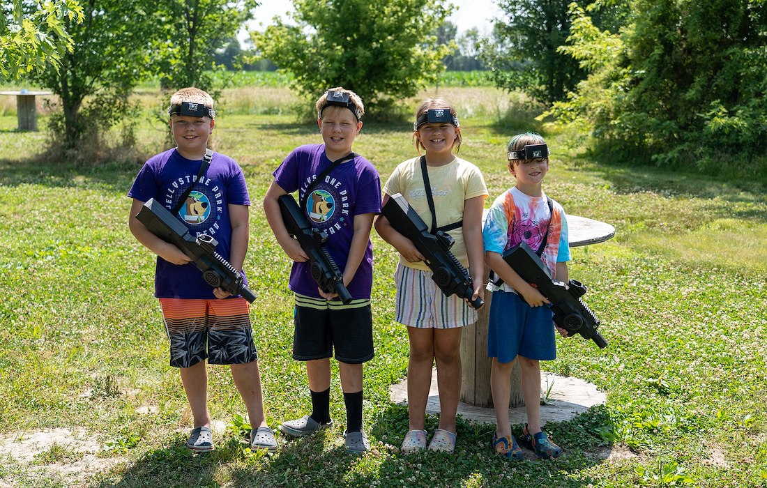 Ready, aim, and blast with excitement!