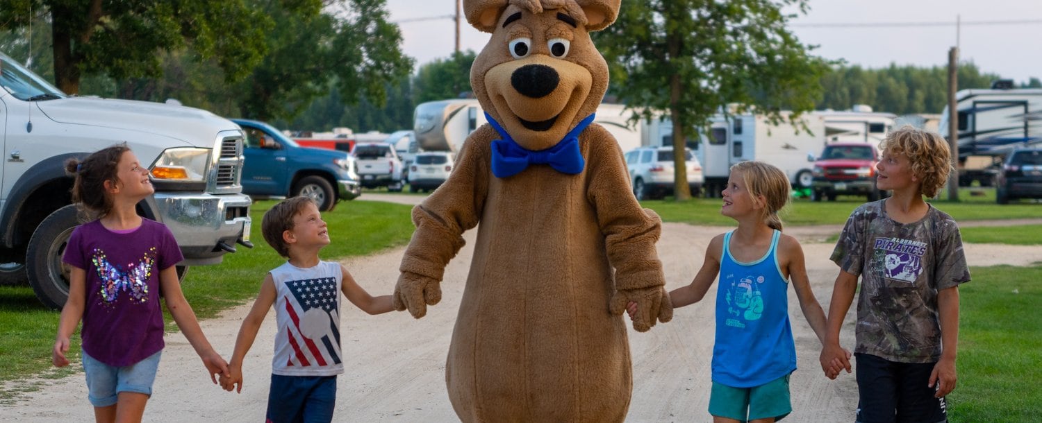 Activities and Characters of Jellystone Park™ Tyler Texas