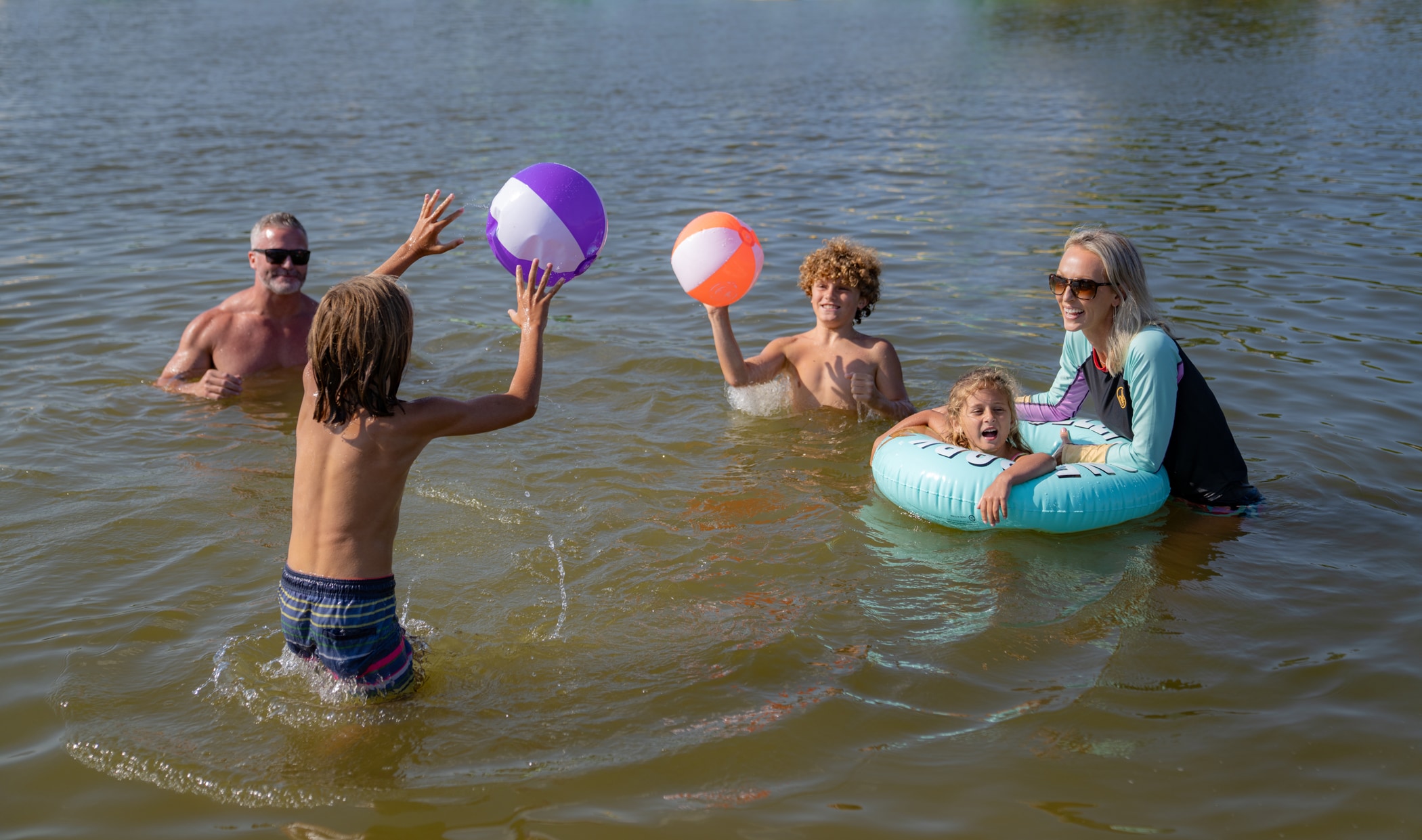 Swimming Lake at Jellystone Park Lake Charles