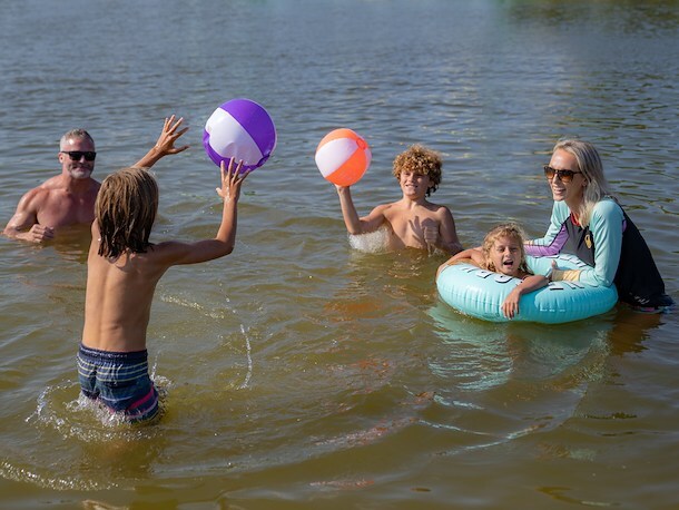 Swimming Lake at Jellystone Park Lake Charles