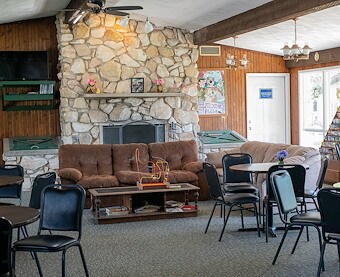 Party / Rental Room of A grey rectangular object