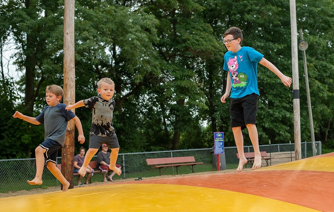 Bounce into Action on the Jumping Pillow!
