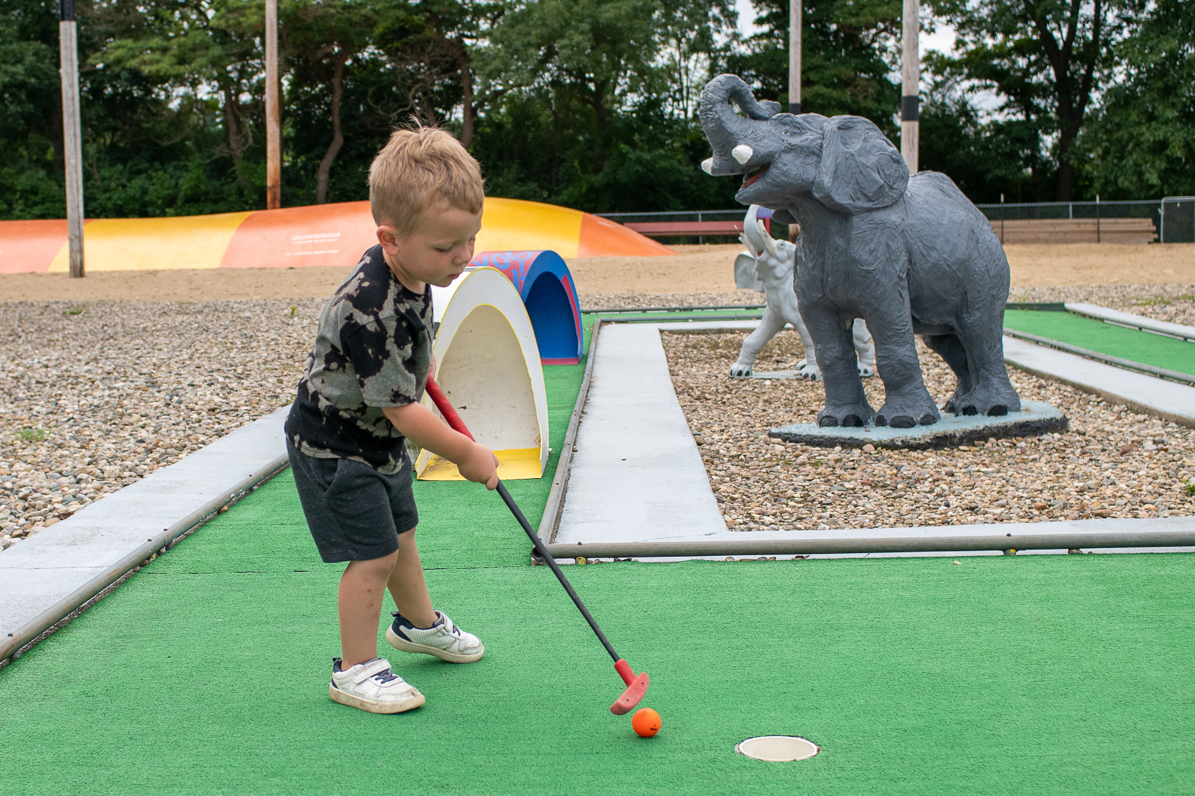 Mini Golf at Jellystone Park Plymouth