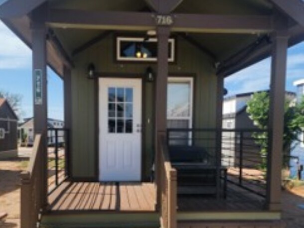 Tiny Home Vacation Rentals at Jellystone Park Austin North in Georgetown, Texas - 1