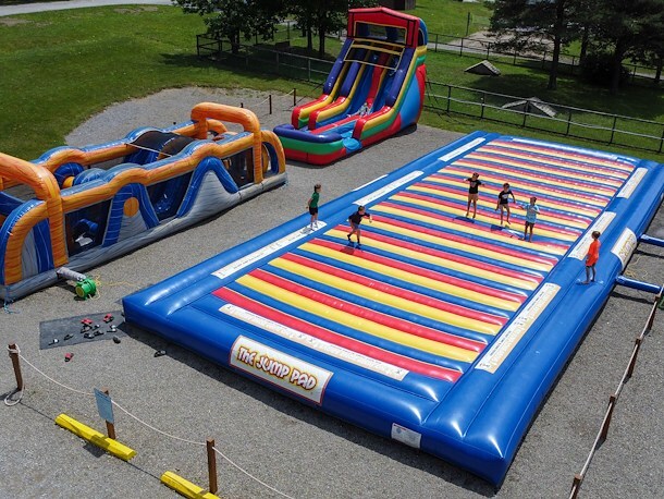 Jumping Pad at Jellystone Park™ Western New York