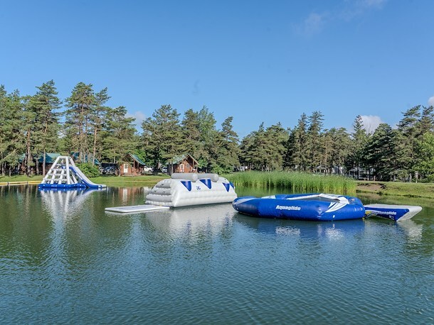 Inflatable Aqua Park at Jellystone Park™ Western New York