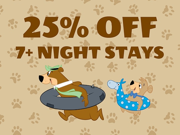 25% OFF 7+ NIGHT STAYS