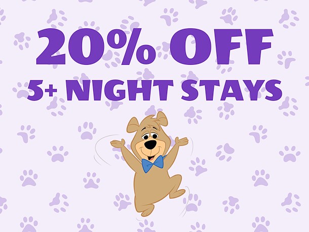 20% OFF 5-night Stays