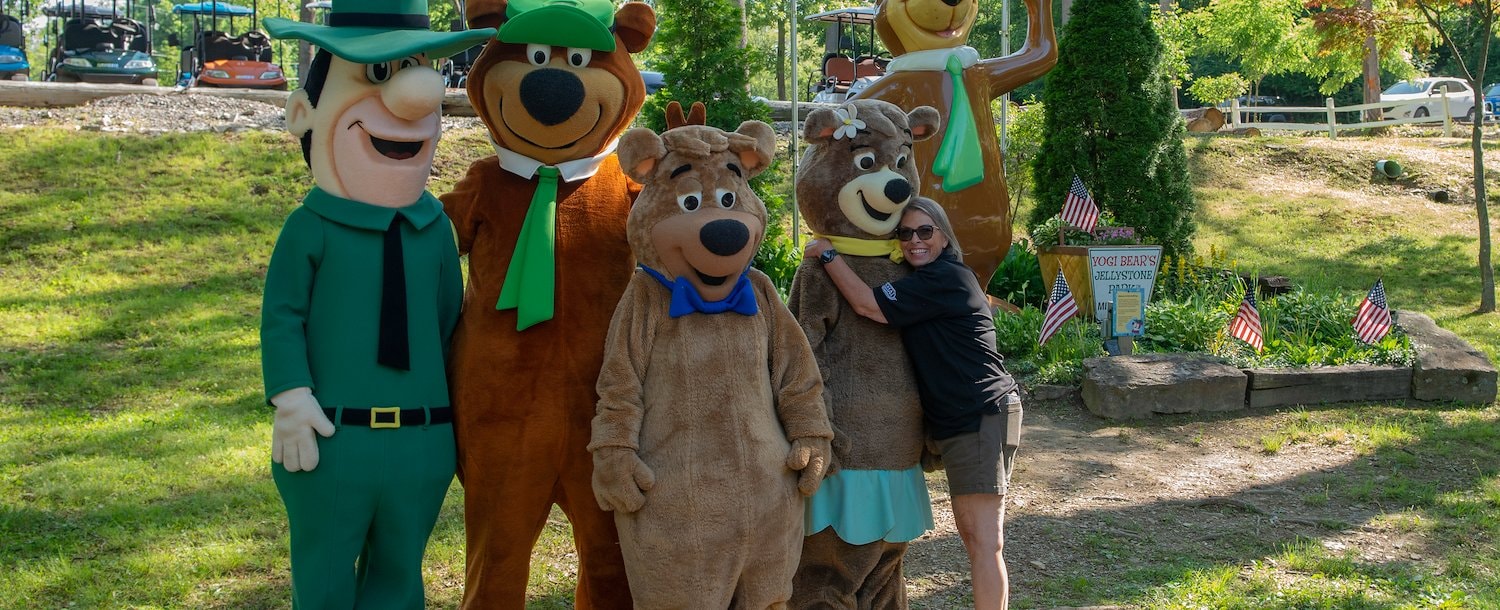 Character Interactions at Jellystone Park™ Milton