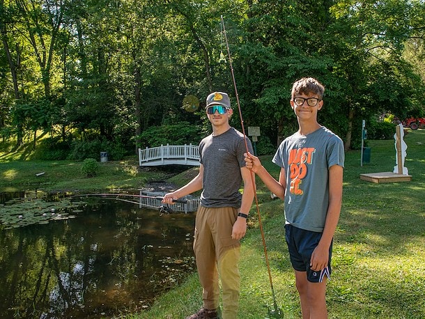 Fishing Pond at Jellystone Park™ Milton