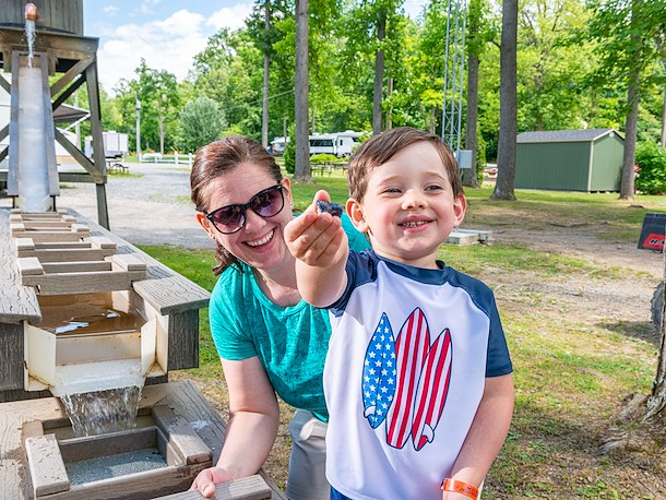 Gem Mining at Jellystone Park™ Milton