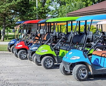 Golf Cart Rentals at Jellystone Park™ Milton