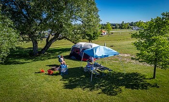 Tent Sites at Jellystone Park™ North Port Huron