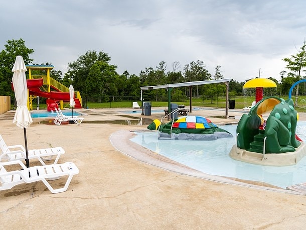 Water Slide at Jellystone Park Lake Charles