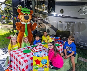 Birthday Packages at Jellystone Park Natural Bridge