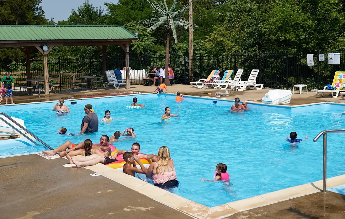 2 Swimming Pools at Jellystone Park™ Mammoth Cave 