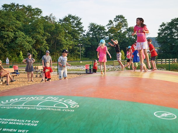 Jumping Pillows at Jellystone Park™ Mammoth Cave