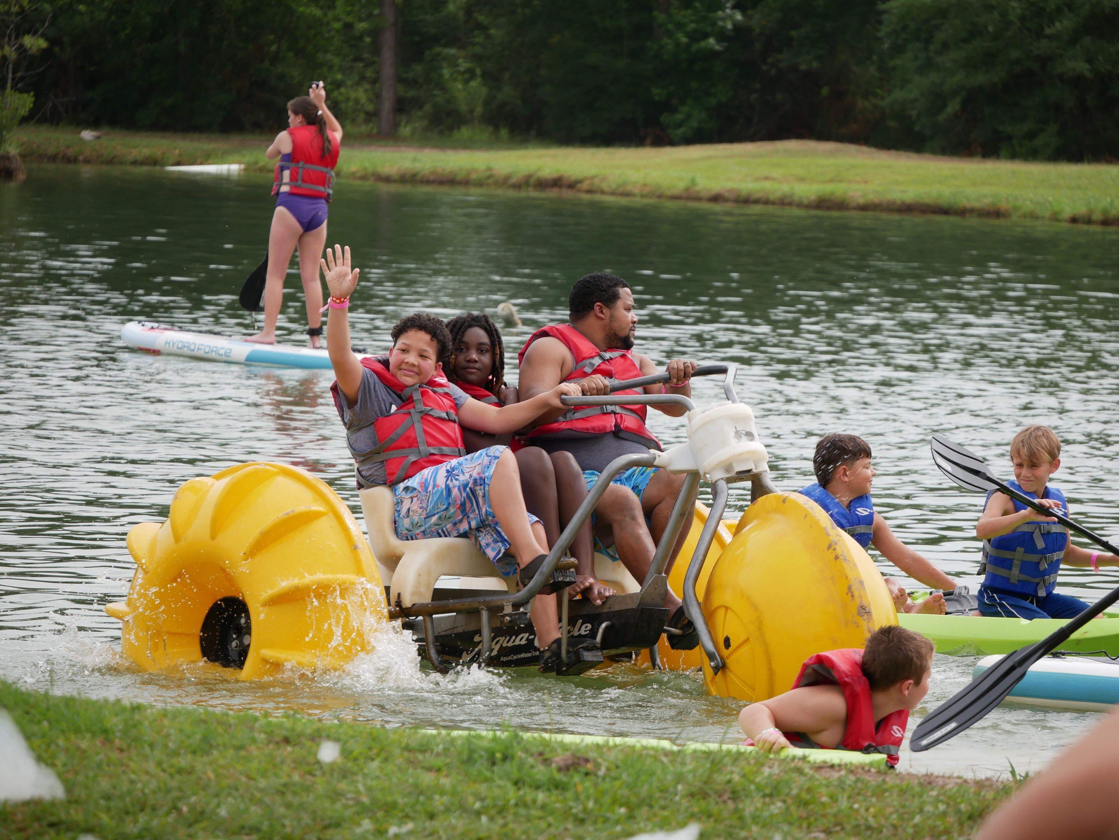 Water Tricycles at Jellystone Park™ Lake Charles