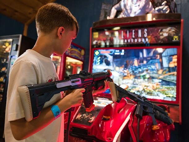 Arcade Alley at Jellystone Park™ Houston West