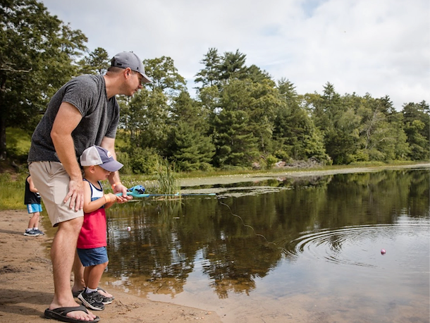 Fishing at Jellystone Park™ Cranberry Acres