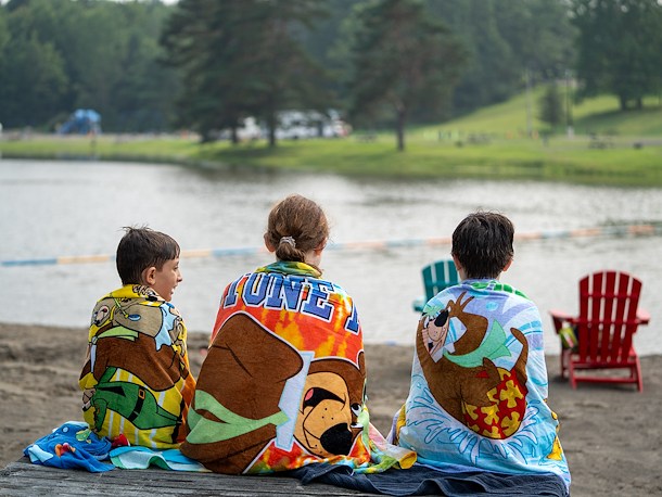 Swimming Beach at Jellystone Park™ Androscoggin Lake