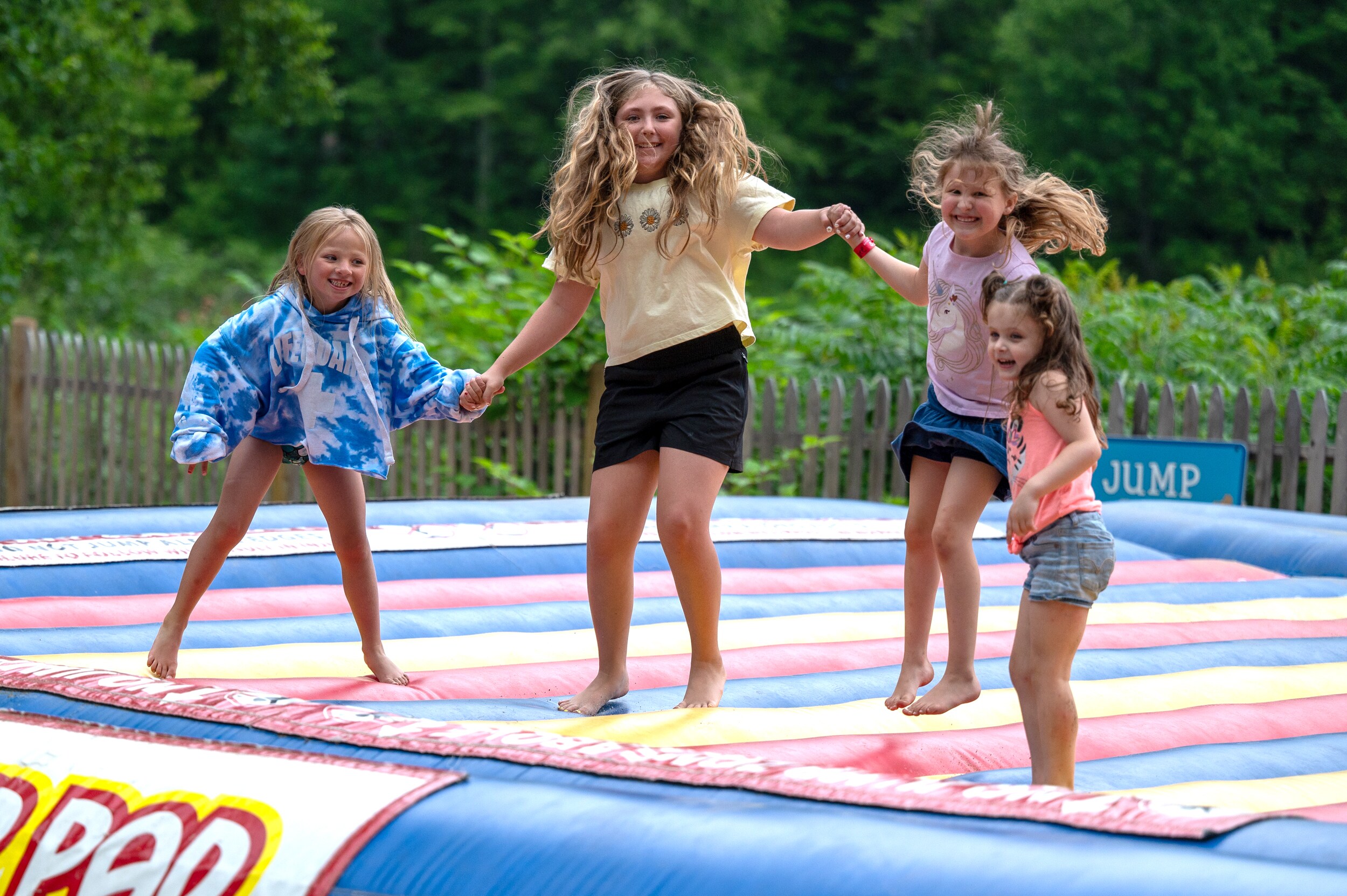 Jumping Pillow at Jellystone Park™ Androscoggin Lake