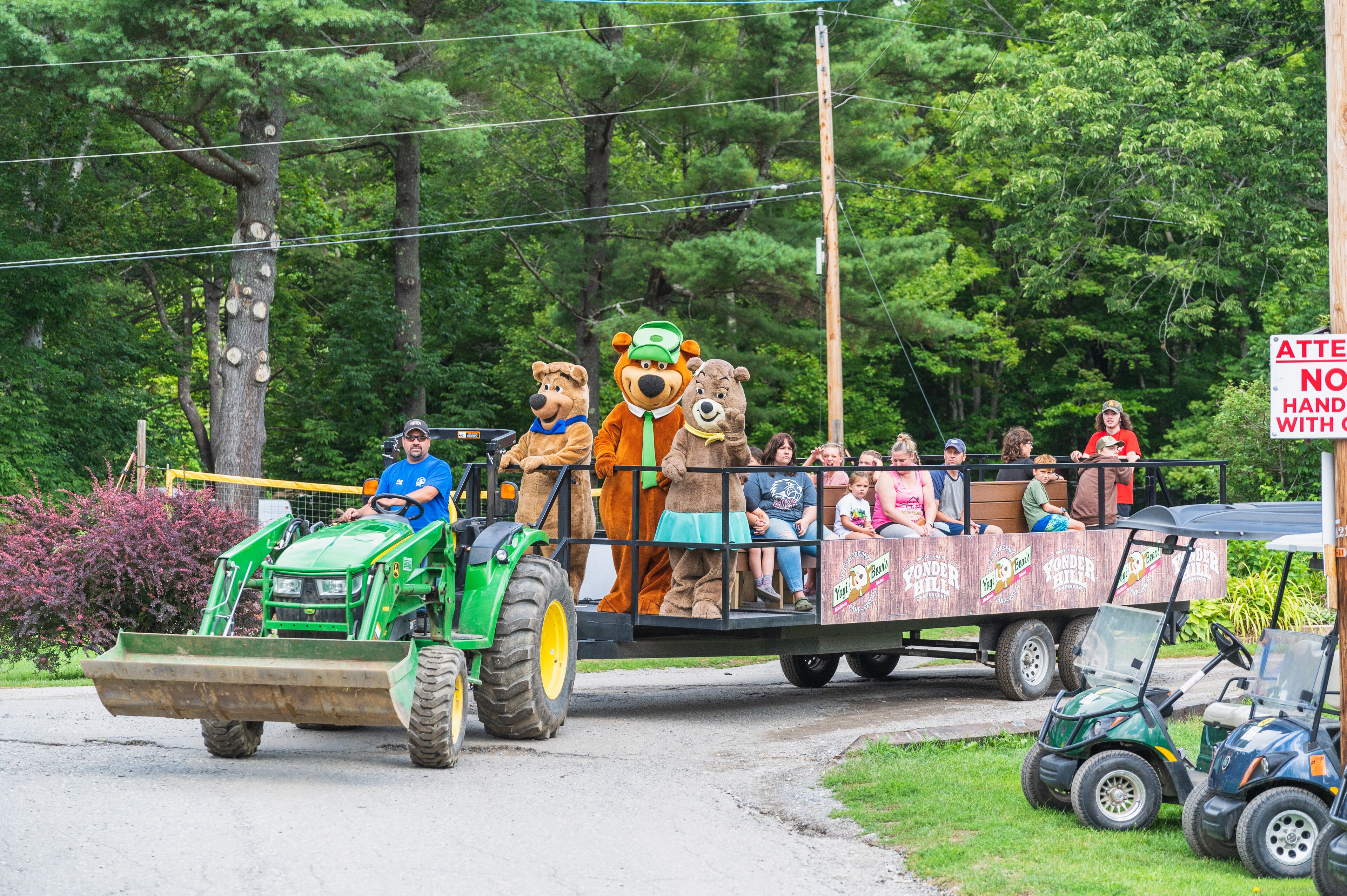 Wagon Ride through Jellystone Park™ Skowhegan