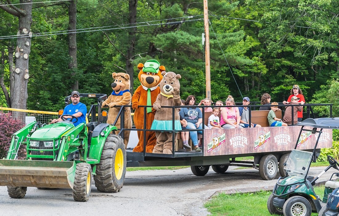 Wagon Ride through Jellystone Park™ Skowhegan